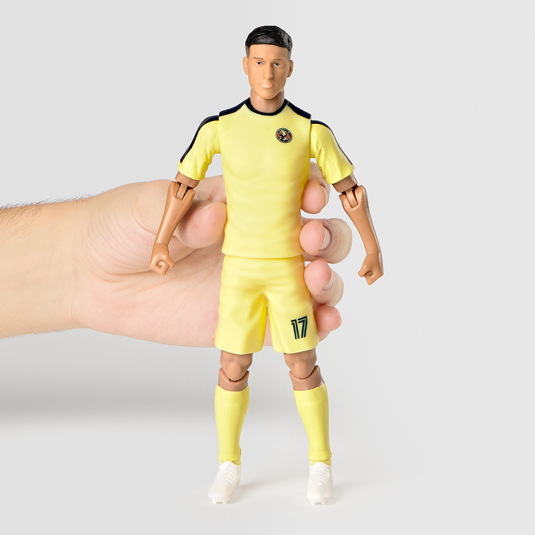 Foto 7 | Alejandro Zendejas (américa) Figura Articulada Soccer Socker 20cms- 83828