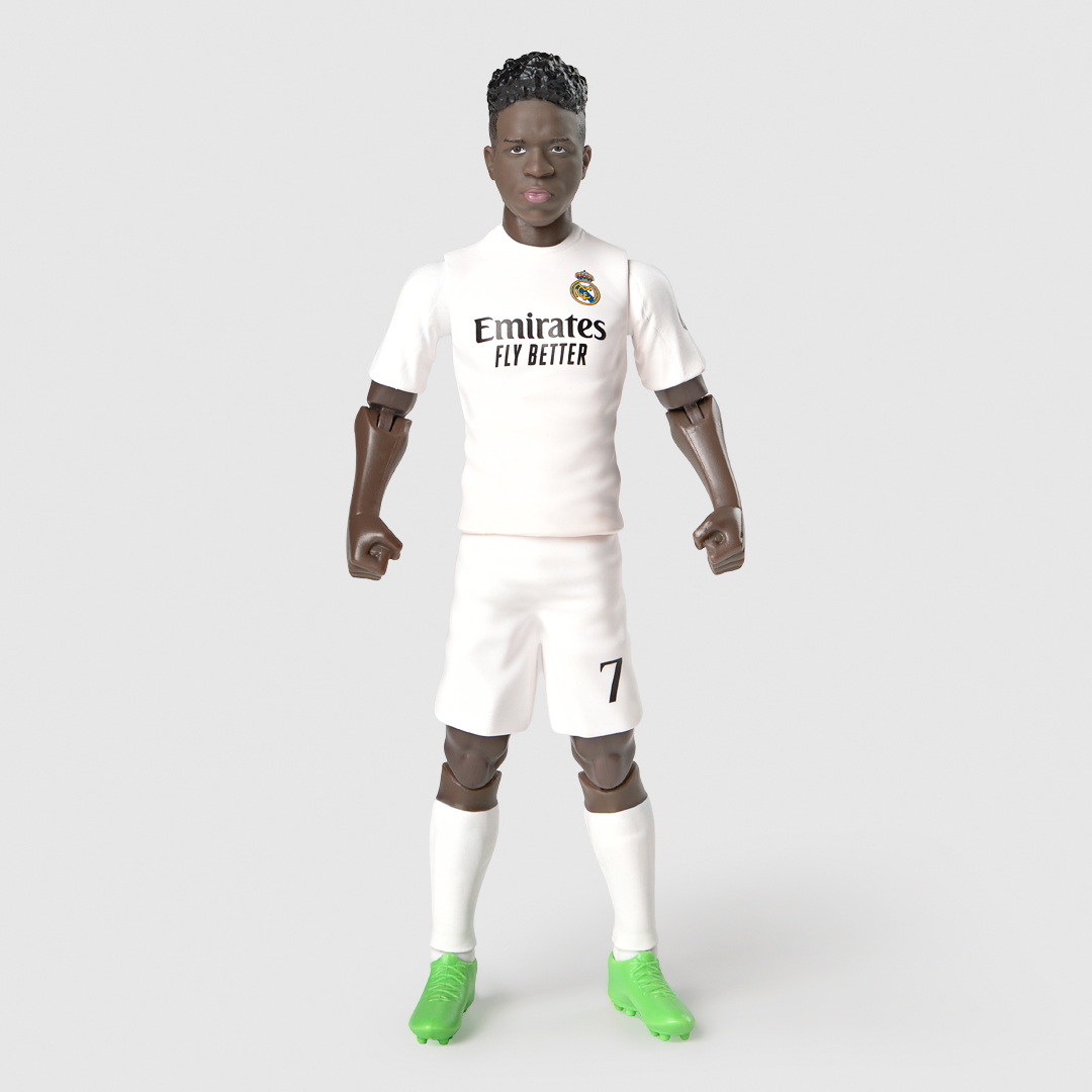 Foto 2 pulgar | Vinícius (real Madrid) Figura Articulada Soccer Socker 20cms-83606