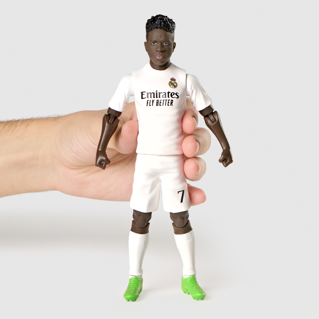 Foto 7 | Vinícius (real Madrid) Figura Articulada Soccer Socker 20cms-83606