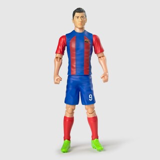 Foto 1 | Lewandowski (barcelona) Figura Articulada Soccer Socker 20cms-83569