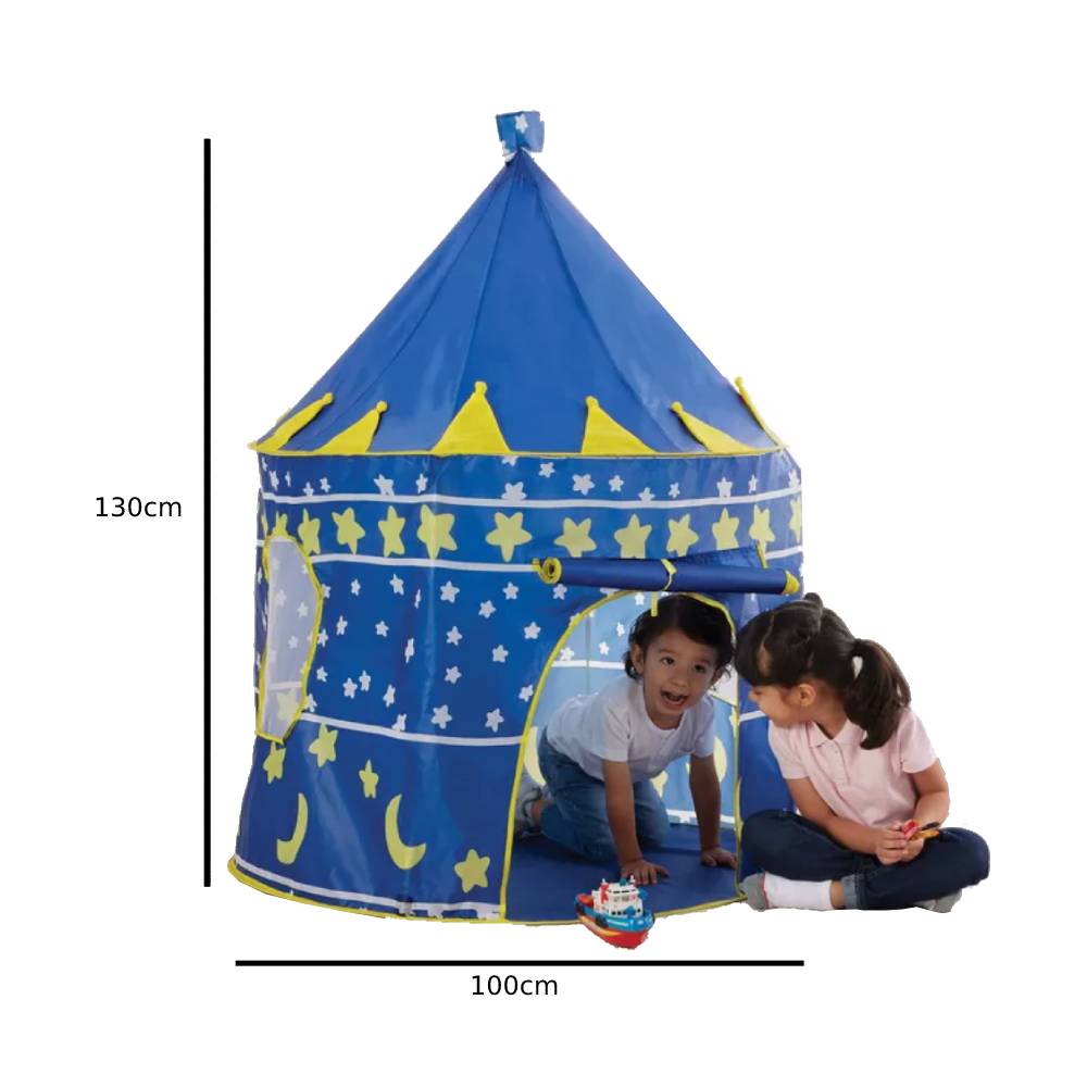 Foto 2 | Castillo Mágico/ Carpa para Niños Portátil Plegable color Azul