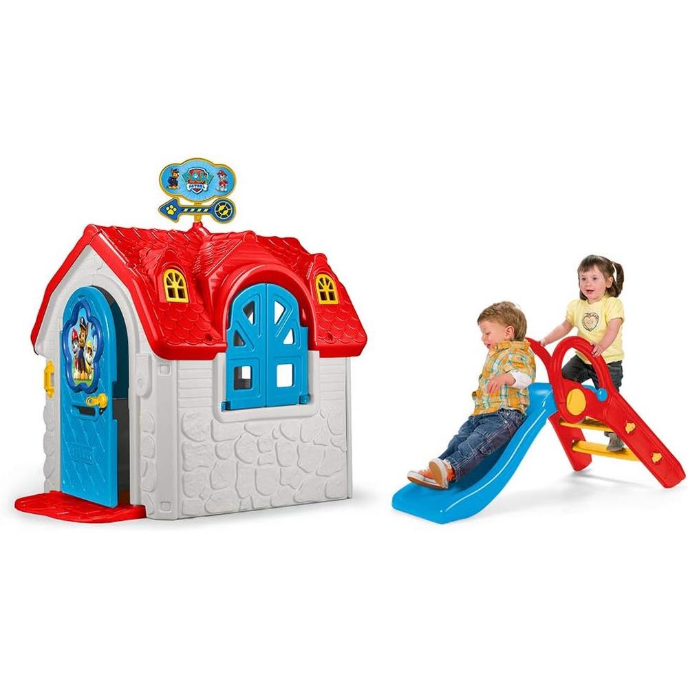 Foto 2 pulgar | Casa Feber - Lovely House Paw Patrol + Tobogán