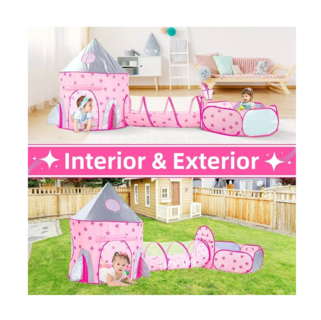 Foto 5 | Castillo de Juguete Nayumi Rosa Infantil