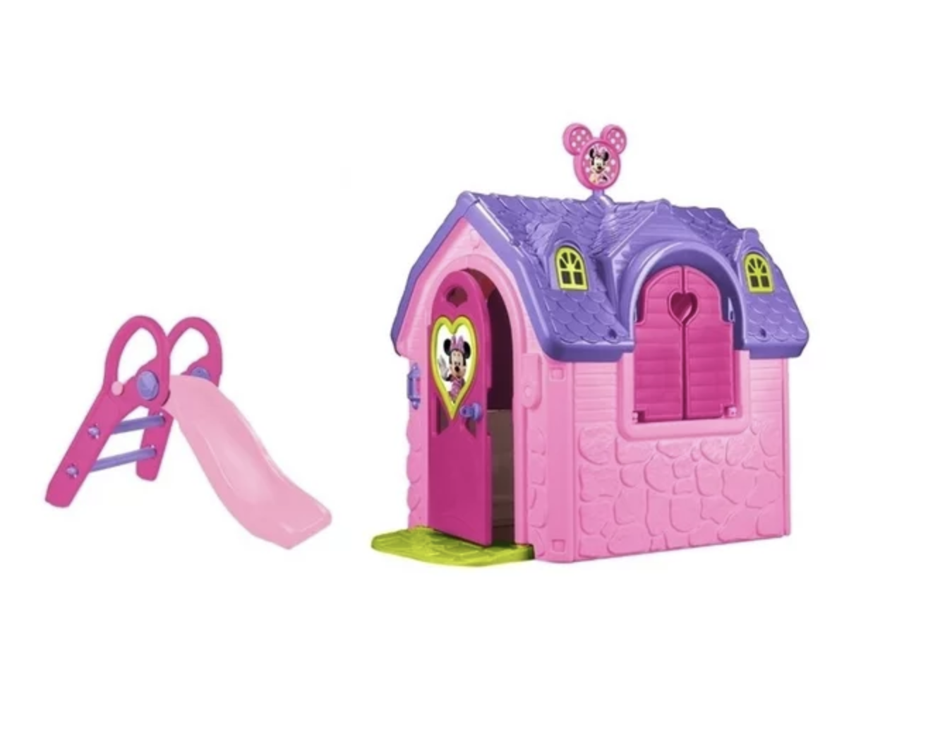 Casita De Juegoslovely House Minnie Con Tobogan