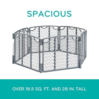 Foto 3 | Play Space Evenflo, Versátil, 6 Paneles Ajustables (gris Frío) - Venta Internacional.