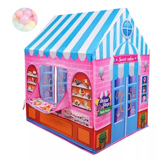 Foto 1 | Tienda Carpa Casita Casa Juguete Rosa con Azul Belug