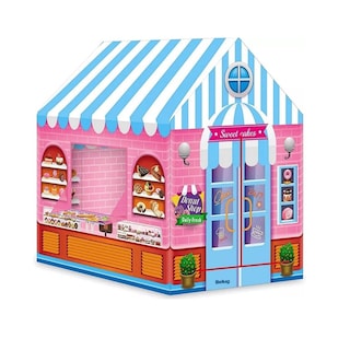 Foto 1 | Tienda Carpa Casita Casa Juguete Rosa Con Azul Belug