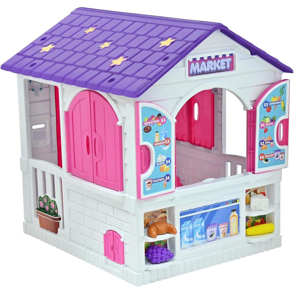 Foto 2 pulgar | Casita Infantil Prinsel 2 en 1 Armable Sonidos y Luz