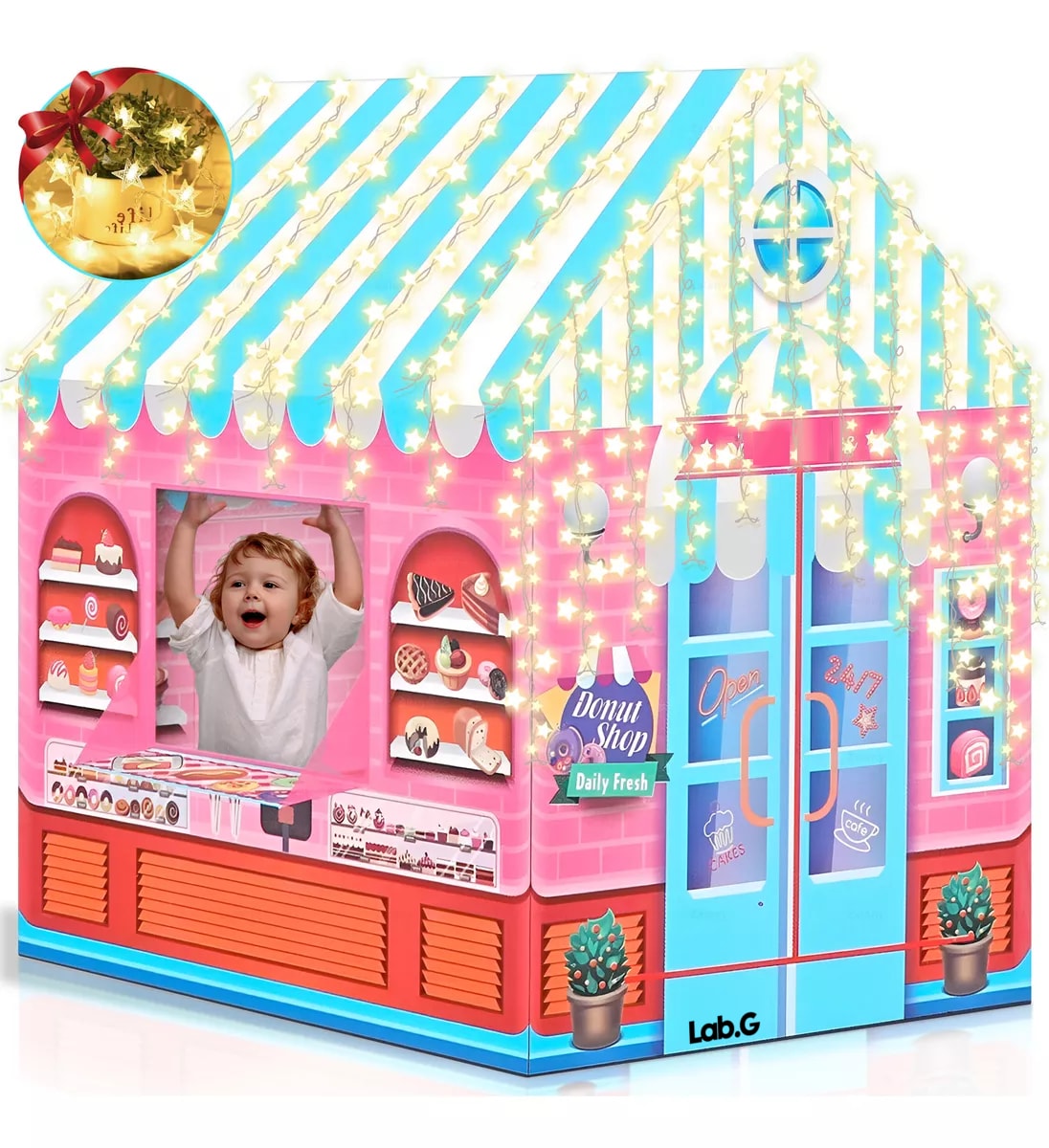 Tienda Carpa Casita Casa Juguete Niños Retirable Colores $559