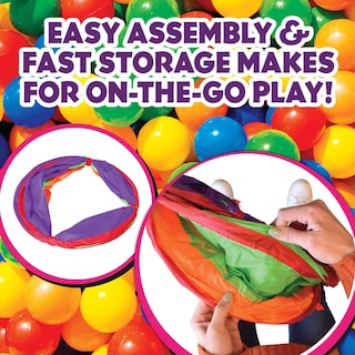 Foto 6 | Carpa Play Tunnel Sunny Days Entertainment Para Niños De 6 Pies De Largo - Venta Internacional.