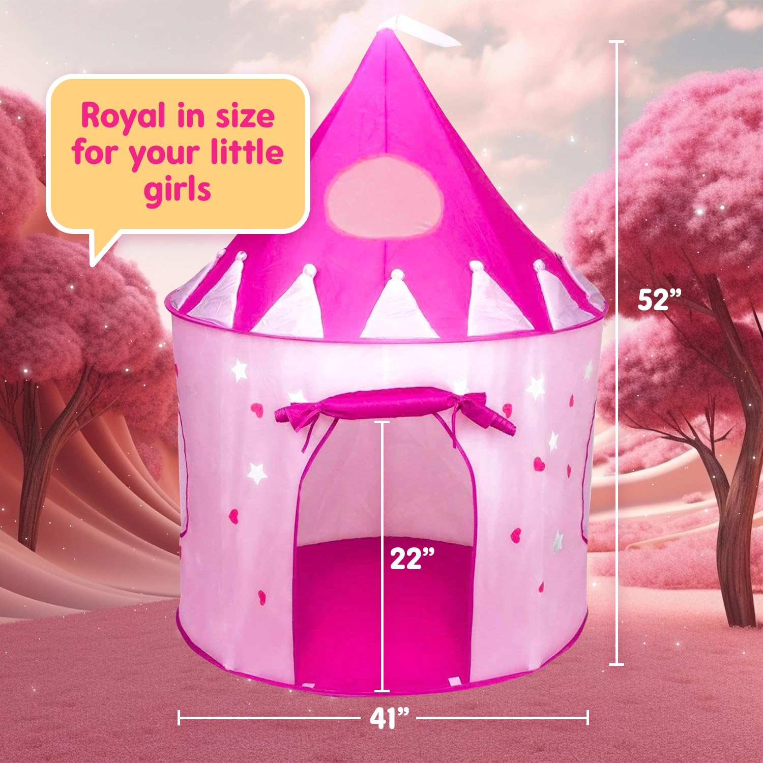 Foto 7 pulgar | Pack De Disfraces Play Tent Playz Princess Castle Con Disfraz - Venta Internacional.