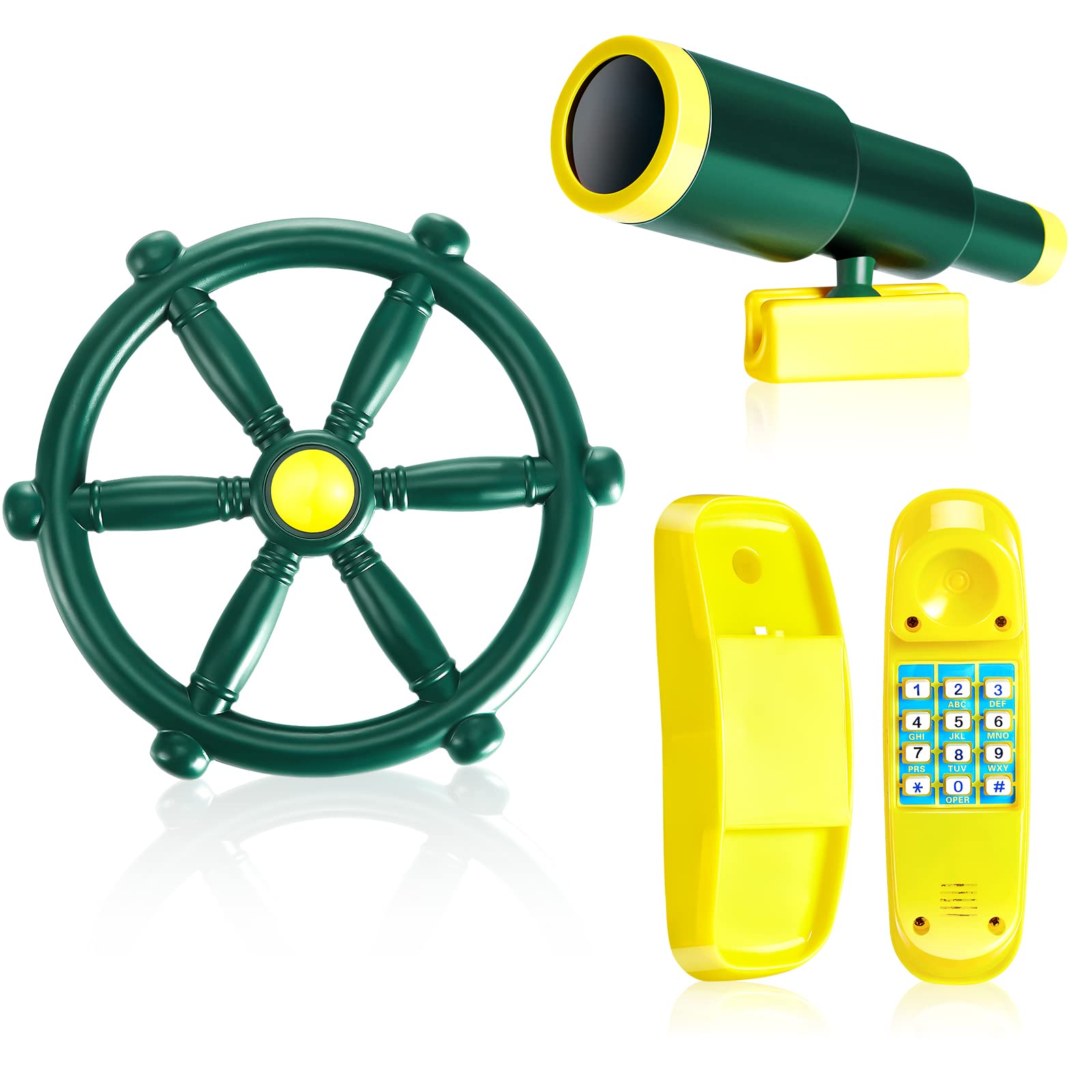 Foto 1 | Accesorios Para Parques Infantiles Telescopio De Ruedas Para Barcos Piratas Sratte - Venta Internacional.
