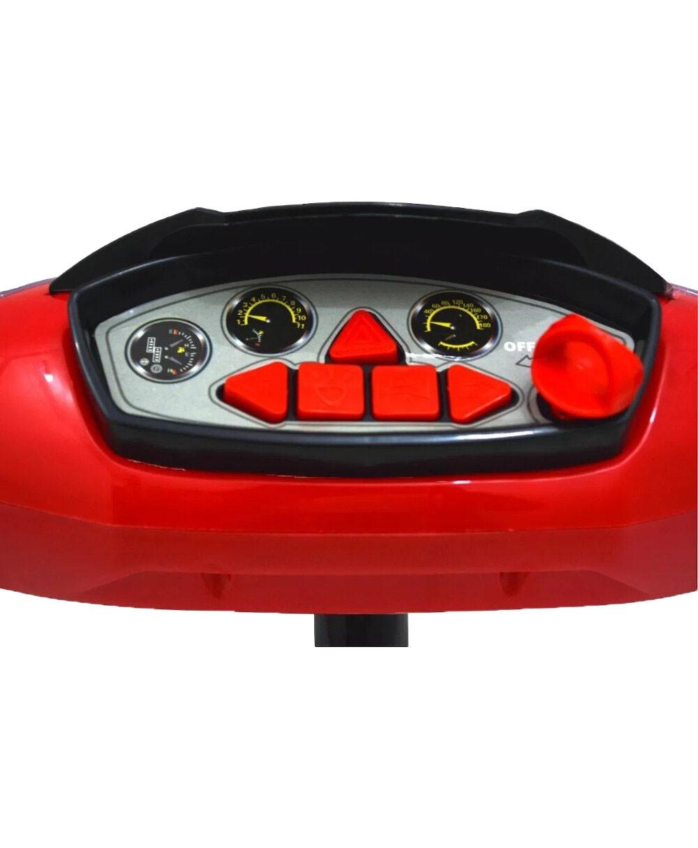 Foto 4 pulgar | Triciclo Angelin Baby con Asiento Giratorio a 360 Luz Sonido Negro
