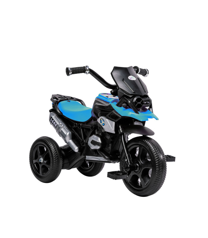 Foto 2 pulgar | Triciclo Para Niños Con Diseño De Moto Y Luz Frontal