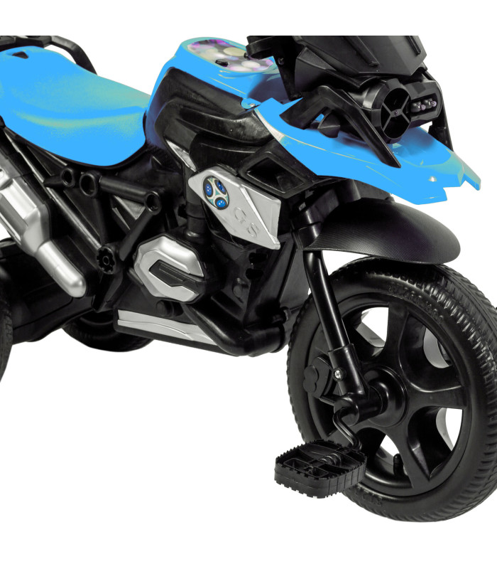 Foto 6 pulgar | Triciclo Para Niños Con Diseño De Moto Y Luz Frontal