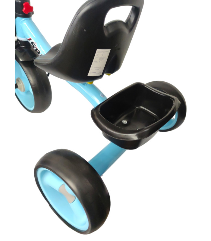 Foto 4 | Triciclo TEK-TR-805-AZUL para Niños Infantil con Canasto Salpicadera Espejo