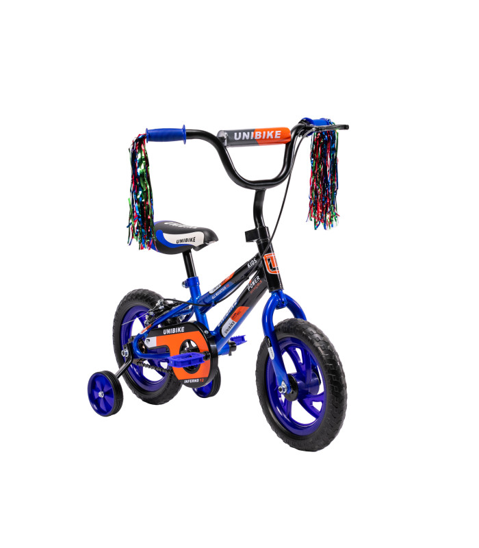 Foto 2 | Bicicleta Para Niños Rodada 12 Con Ruedas De Entrenamiento Azul