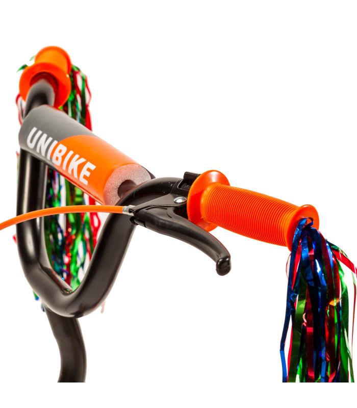 Foto 6 pulgar | Bicicleta UNIBIKE Rodada 12 con Ruedas de Entrenamiento Naranja para Niños