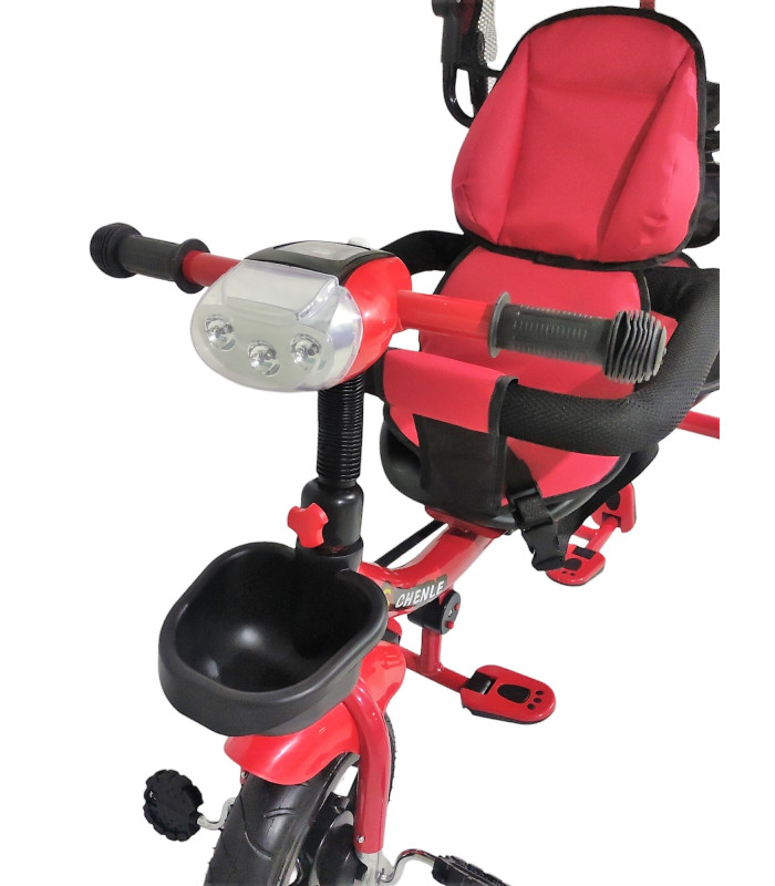 Foto 8 | Triciclo Doble Genérico Tek2029 color Rojo