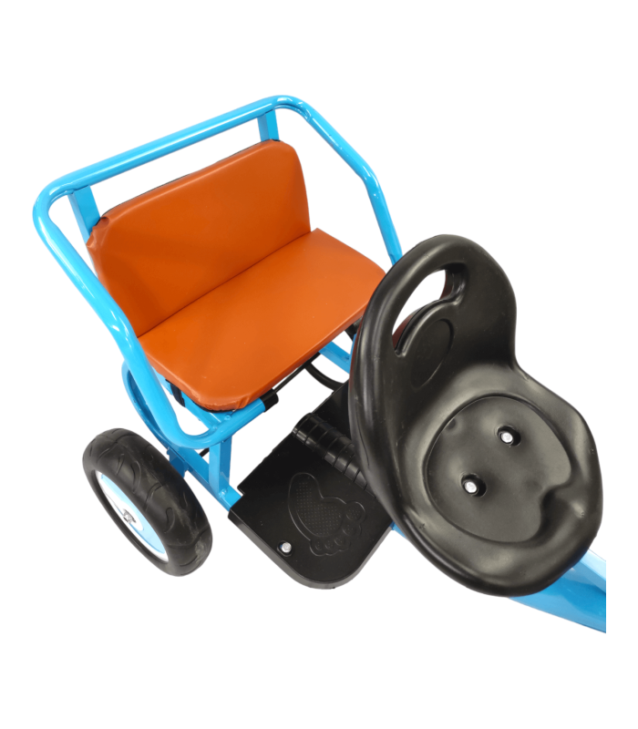 Foto 8 pulgar | Triciclo Genérica para Niños Infantil con Dos Asientos y Canasto color Azul