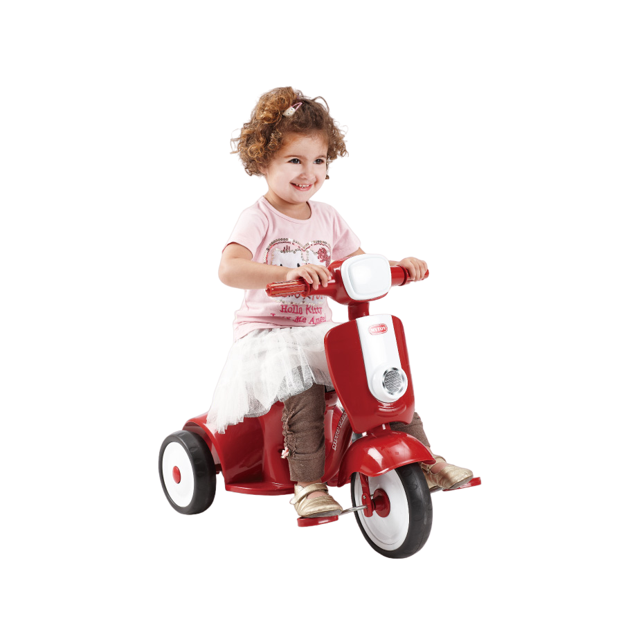 Foto 2 | Moto Triciclo Moderno Mytoy color Rojo para Niños