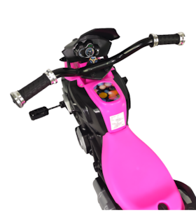 Foto 3 | Triciclo Infantil Genérico 1688-2023 color Rosa con Diseño de Moto y Luz Frontal