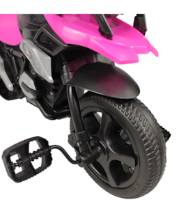 Foto 5 | Triciclo Infantil Genérico 1688-2023 color Rosa con Diseño de Moto y Luz Frontal