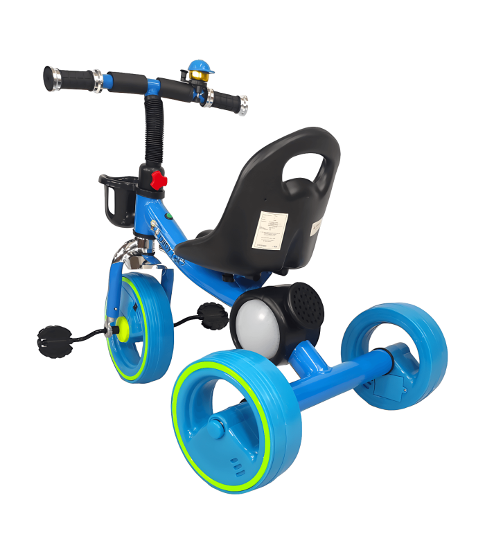 Foto 6 pulgar | Triciclo Para Niños Esfera Musical Con Luz Y Sonido Hasta 25kg