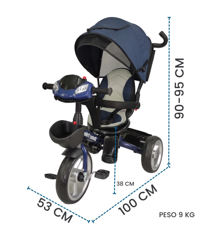 Foto 6 | Triciclo Genérica con Luz y Sonido para Niño