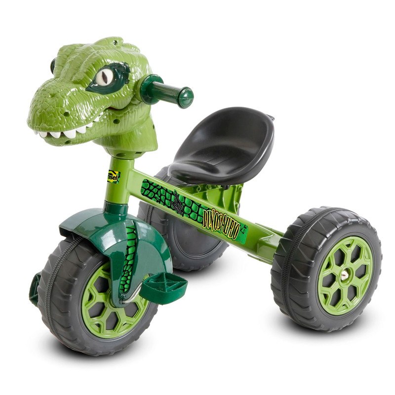 Triciclo Princel Trax Dinosaurio Verde