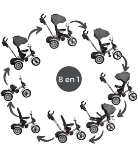 Foto 2 | Triciclo Genérica color Gris para Niño