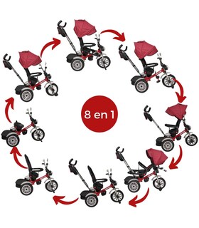 Foto 2 | Triciclo Genérica color Rojo para Niño