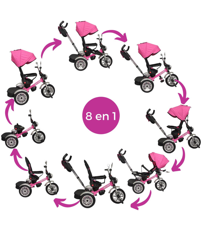 Foto 2 | Triciclo Genérica color Rosa para Niña