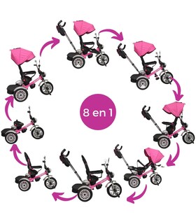 Foto 2 | Triciclo Genérica color Rosa para Niña