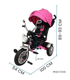 Foto 4 | Triciclo Genérica color Rosa para Niña