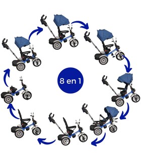 Foto 2 | Triciclo Genérica color Azul para Niño