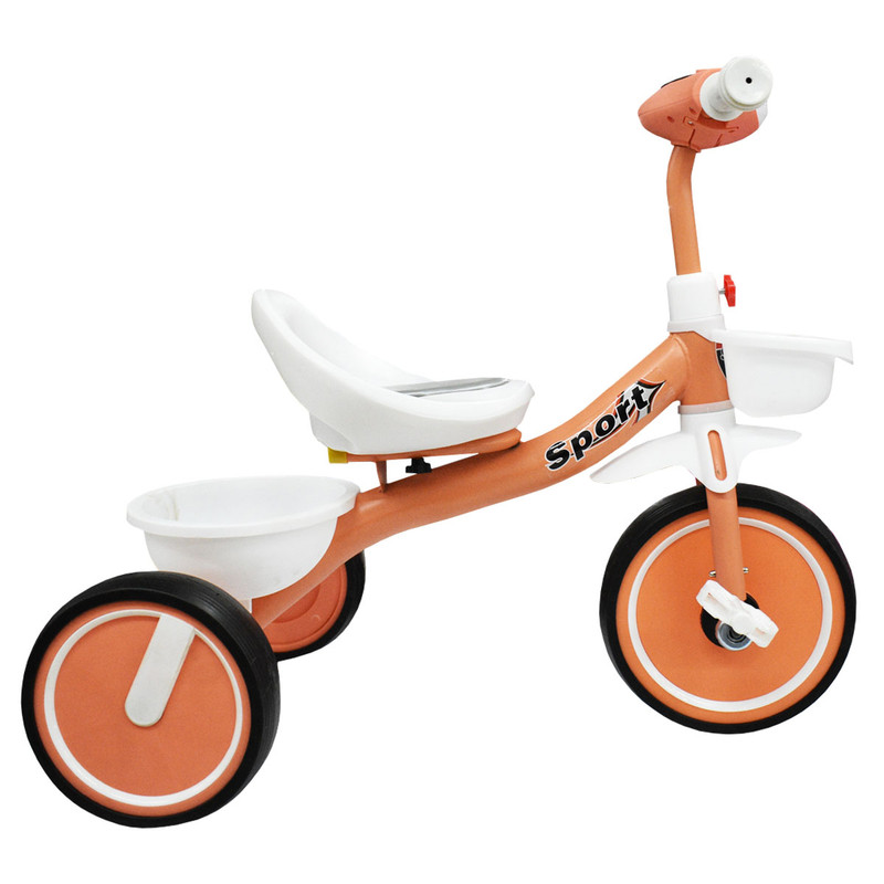 Foto 3 pulgar | Triciclo Genérica color Naranja Infantil