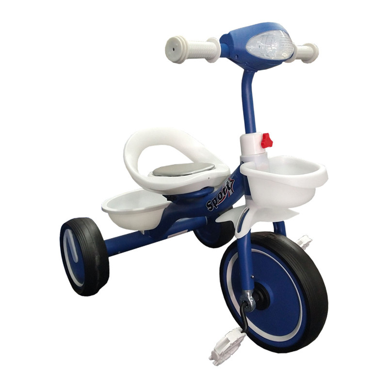Triciclo Infantil 908a con Luz y Sonido Azul