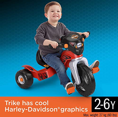 Foto 2 | Venta Internacional - Triciclo Fisher-Price Harley Davidson para Niños Pequeños con Luces