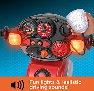 Foto 3 | Venta Internacional - Triciclo Fisher-Price Harley Davidson para Niños Pequeños con Luces
