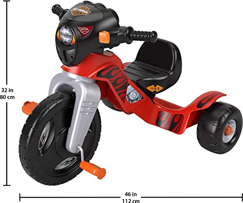 Foto 7 pulgar | Venta Internacional - Triciclo Fisher-Price Harley Davidson para Niños Pequeños con Luces