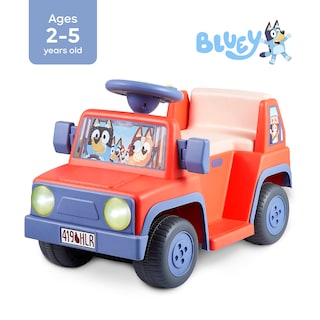 Foto 3 | Coche Bluey Ride On De 6 V Para Niños Pequeños, Interactive - Venta Internacional.