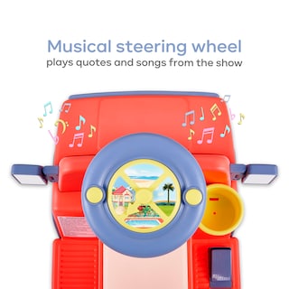 Foto 5 | Coche Bluey Ride On De 6 V Para Niños Pequeños, Interactive - Venta Internacional.