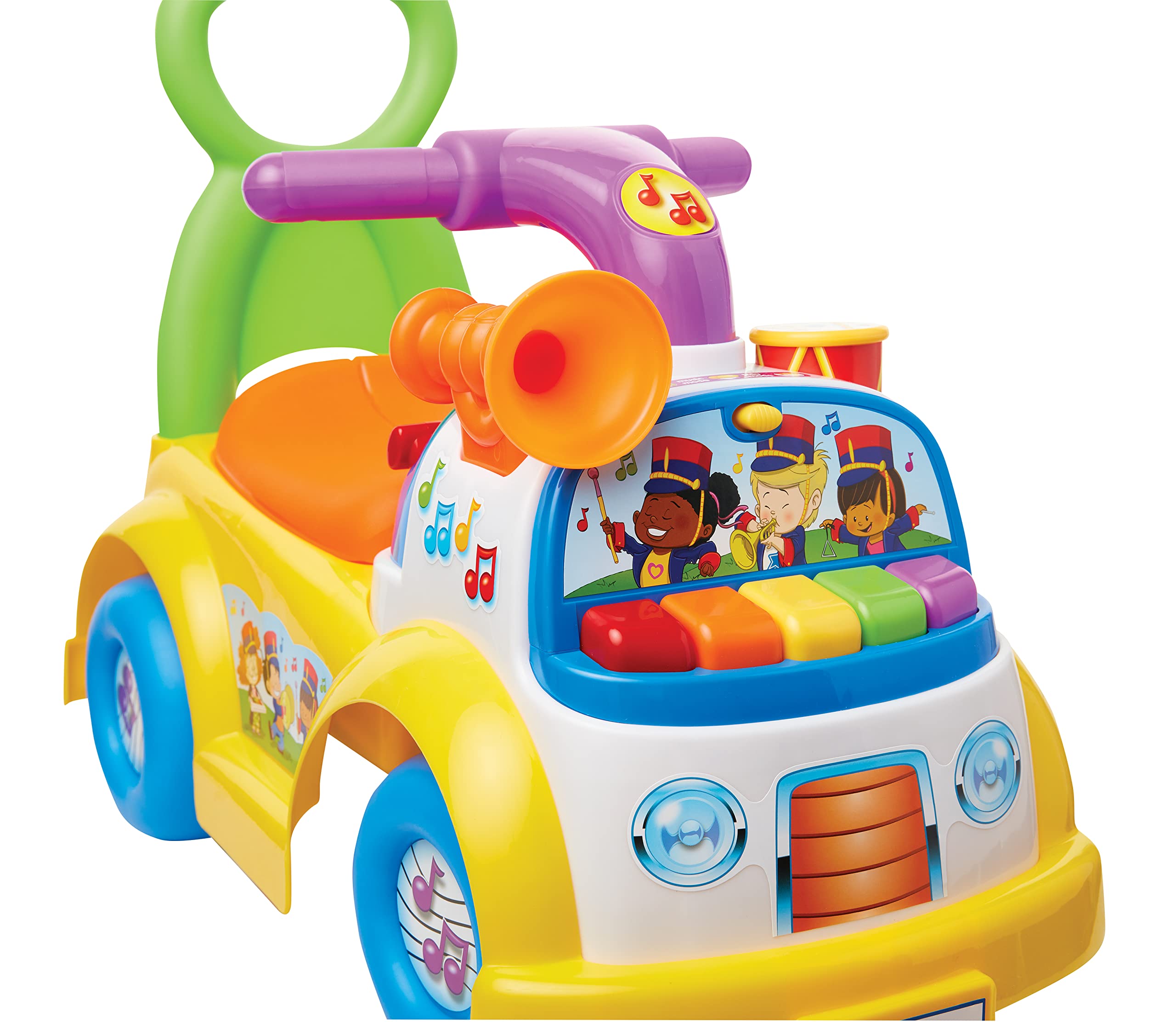 Foto 6 pulgar | Desfile Musical Ride-on Toy Fisher-price Little People Para Todd - Venta Internacional.