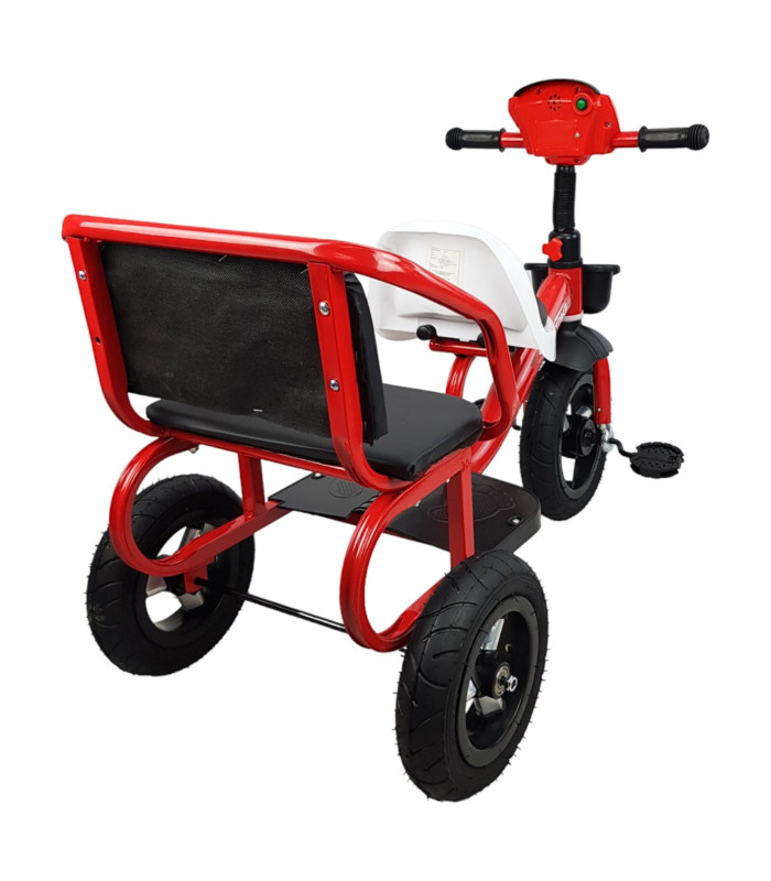 Foto 7 | Triciclo para Niños con Llantas de Goma con Luz Y Sonido