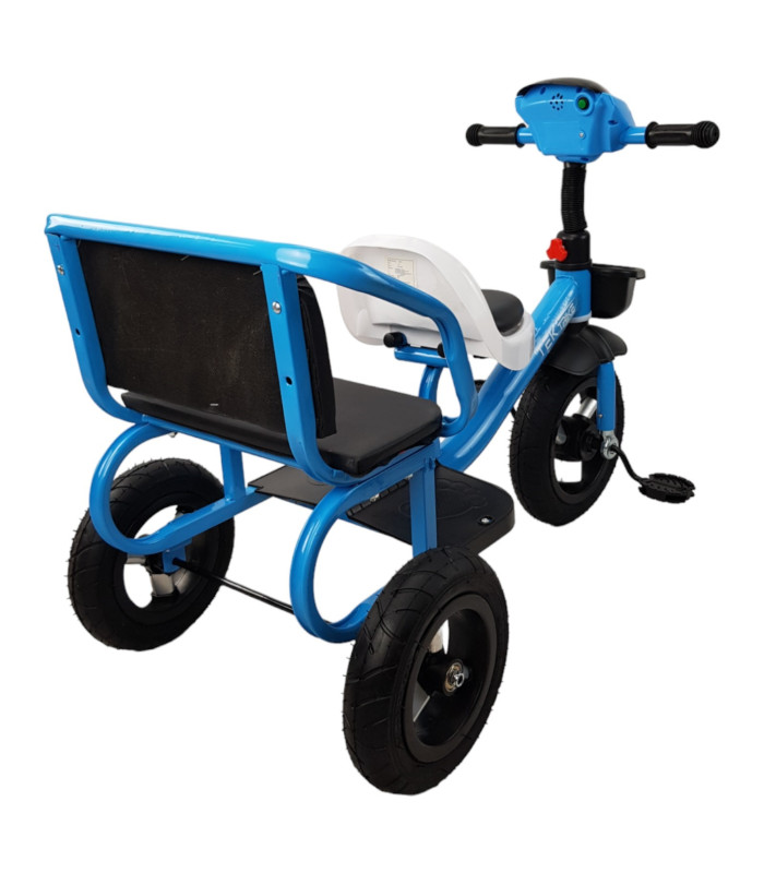 Foto 7 | Triciclo para Niños Llantas de Goma con Luz y Sonido Azul