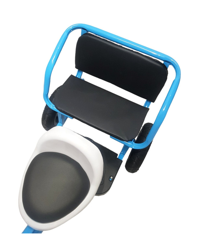 Foto 9 pulgar | Triciclo para Niños Llantas de Goma con Luz y Sonido Azul
