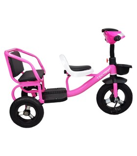 Foto 5 | Triciclo para Niños Llantas de Goma Rellenas con Luz Y Sonido
