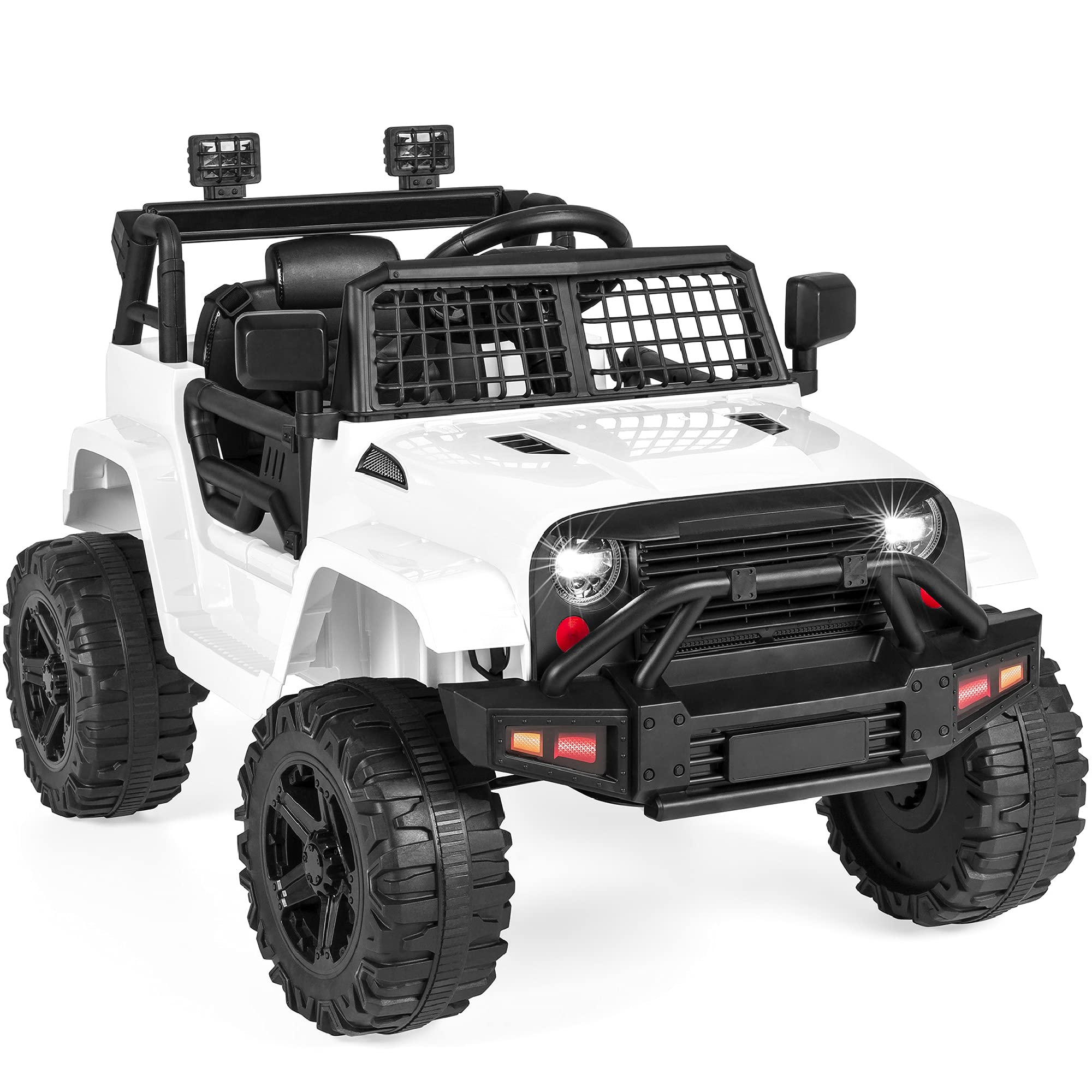 Foto 2 pulgar | Ride On Truck Best Choice Products 12 V Con Control Parental, Color Blanco - Venta Internacional.