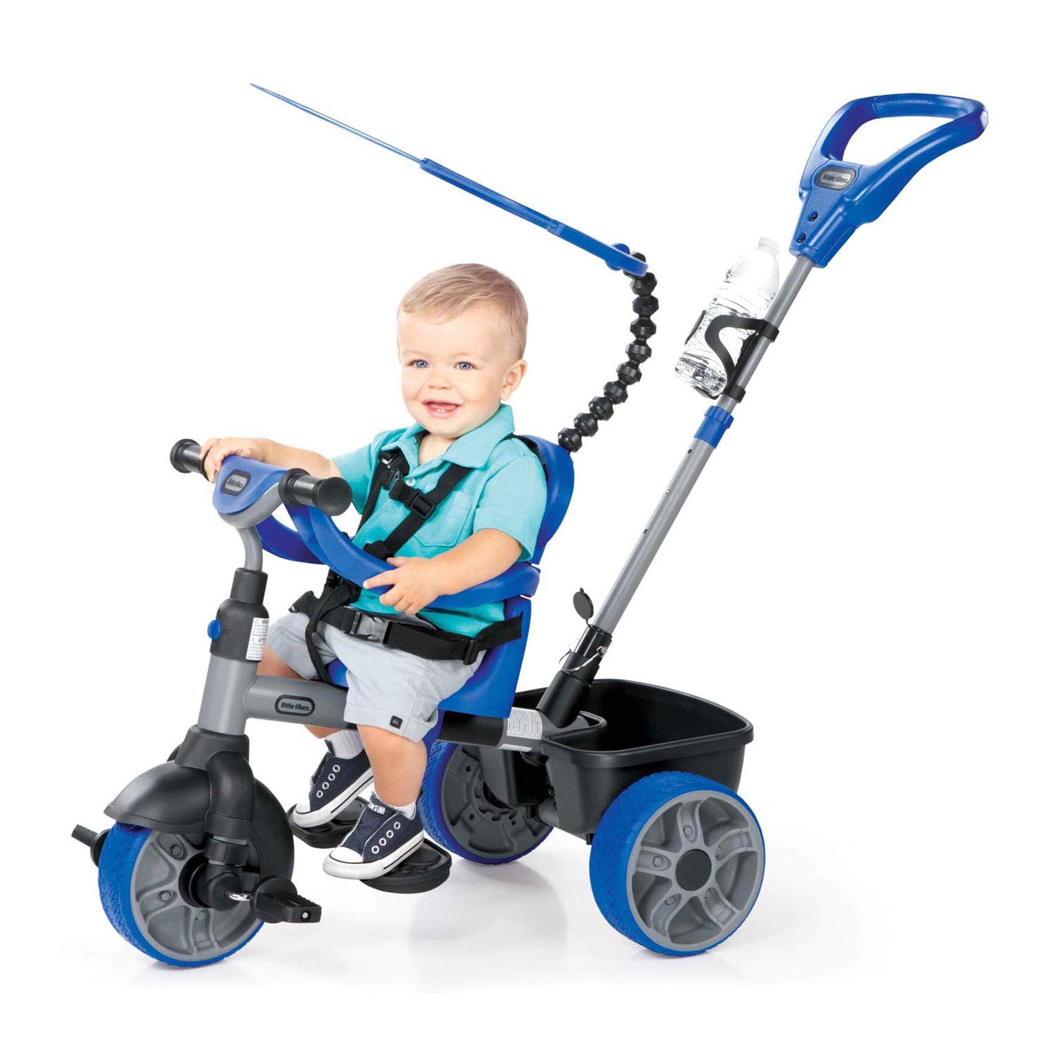 Foto 3 pulgar | Edición Básica Azul 4 En 1 De Ride On Little Tikes - Venta Internacional.